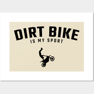 dirt bike Posters and Art